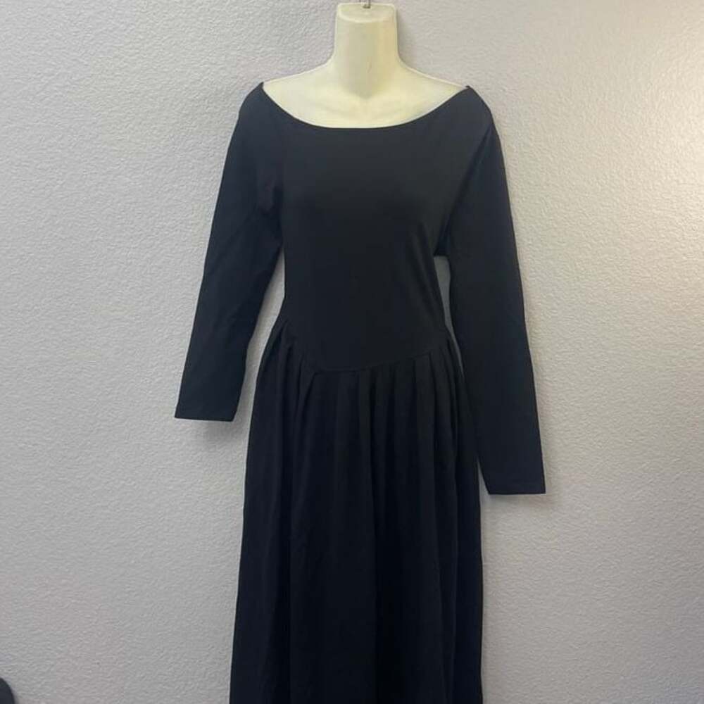 Merokeety Long sleeve dress Round Neck (Medium) Amazon Women's -NWT